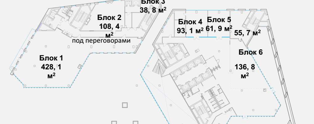 Ритейл, 61 м²