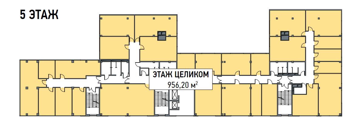 Офис 956 м²